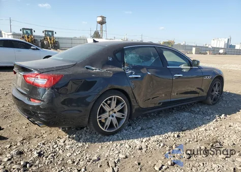 2014 Maserati Quattroporte S из США, поврежденный, VIN ZAM56RRA2E1078703